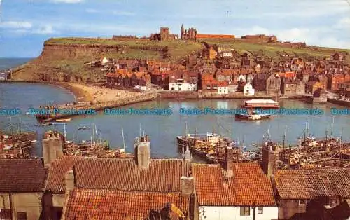 R070848 Der Hafen und die Abtei. Whitby