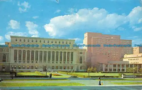 R071850 Butler-Bibliothek. Ferris-Standhalle und neue Halle. Columbia University. Neu