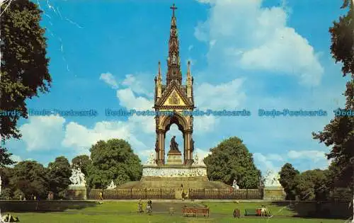 R083073 Albert Memorial. Kensington Gardens. London. Fotopräzision. 1979