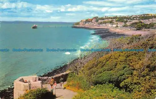 R083309 Der Pier von Salthouse Point. Clevedon. 1972