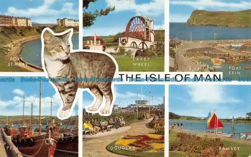R083394 The Isle of Man. Mehrfachansicht. Lachs. 1970
