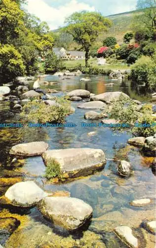 R083557 East Dart River. Badgers Holt. Dartmeet. Dartmoor. Jarrold