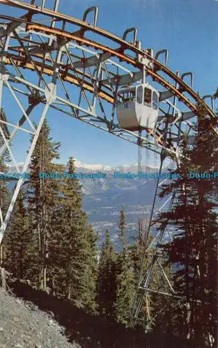 R083574 Banff Sulphur Mountain Gondelbahn. Mike Roberts. 1962