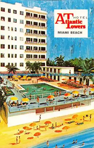 R083735 Das klimatisierte Atlantic Towers Hotel. Ocean Front. Miami Beach. Flo