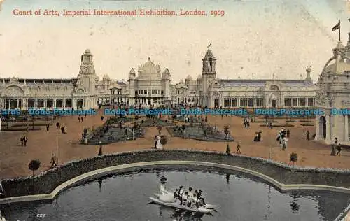 R083779 Court of Arts. Imperial International Exhibition. London. 1909. Valentin