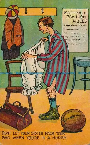 R083896 Lassen Sie Ihre Schwester Ihre Tasche nicht packen. National. Nr 1134. 1912