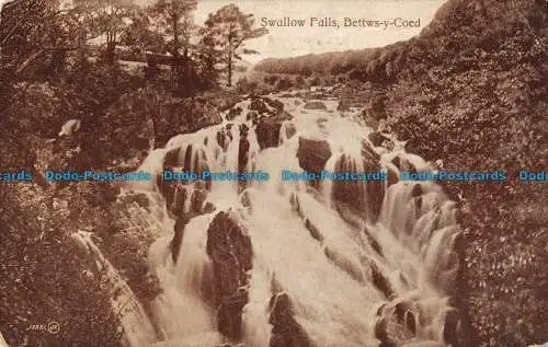 R090828 Swallow Falls. Bettys y Coed. Valentinstag. 1922