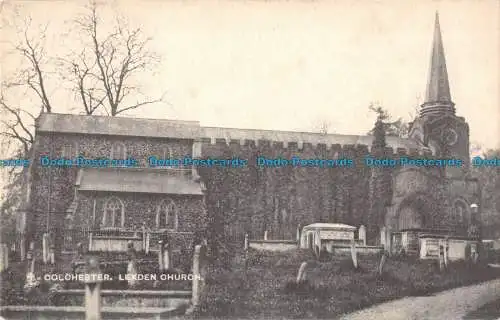 R091783 Colchester. Lexden Kirche. Tuck