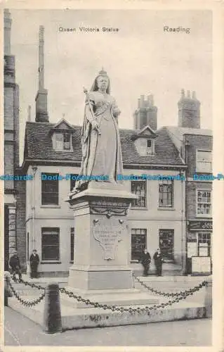 R091786 Queen Victoria Statue. Lesen. Stewart und Woolf