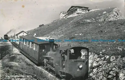 R090888 Am Schafberg 1780 m. St. Wolfgang. Alfred Grundler. RP