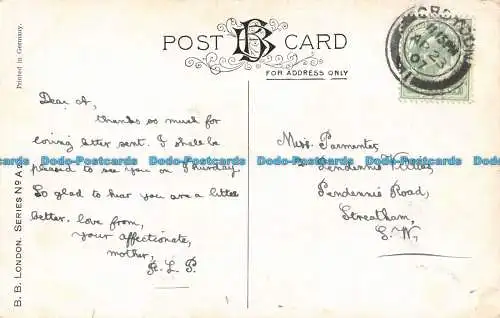R091823 Snowdon aus Llyn. Llydow. B. B. London. 1907