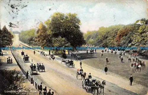 R091950 London. Faule Reihe. Hyde Park. B. B. London