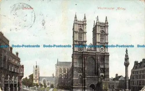 R092044 Westminster Abbey. London. Herzoglich. 1906