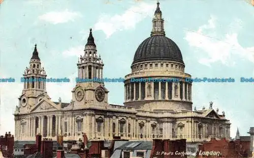 R092051 St. Pauls Cathedral. London. Gordon Smith. 1905