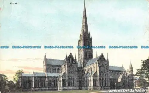 R091135 Die Kathedrale. Salisbury. Die Schraubenschlüssel-Serie. Nr. 13996. 1906