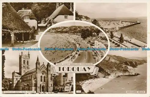 R092709 Torquay. Mehrfachansicht. RP. 1959