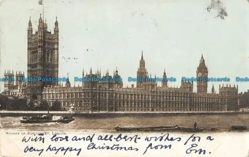 R092104 Houses of Parliament. London. 1902