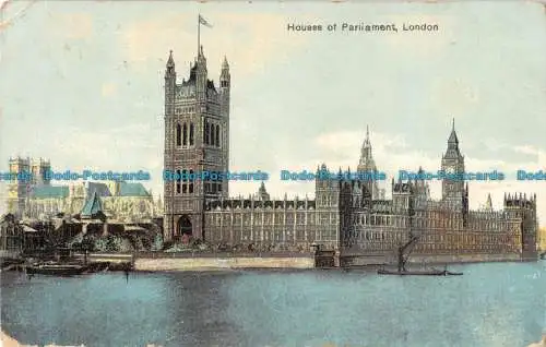 R092111 Houses of Parliament. London. 1906