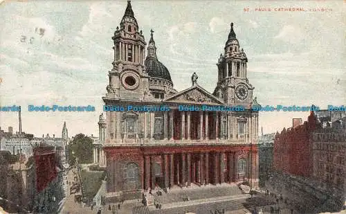 R092127 St. Pauls Cathedral. London. 1907