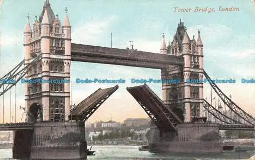 R092129 Tower Bridge. London. National. 1907