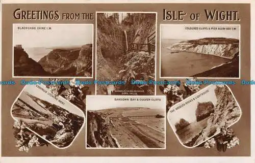 R091242 Isle of Wight. RP. Multi View