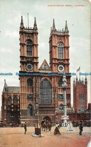 R091243 Westminster Abbey. London. 1906