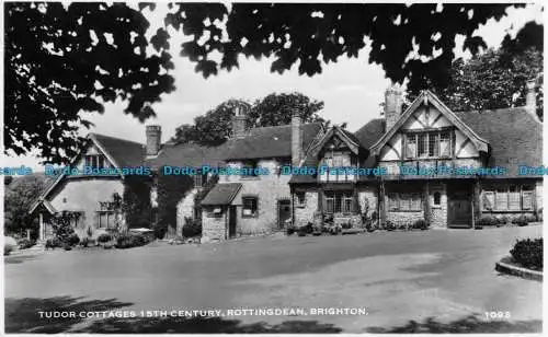 R092179 Tudor Cottages. 15. Jahrhundert. Rottingdean. Brighton. Nr 1093