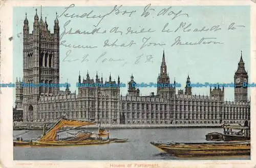 R092193 Houses of Parliament. London. 1905