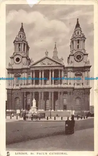 R092197 London. St. Pauls Cathedral. stecken. Glosso. 1906