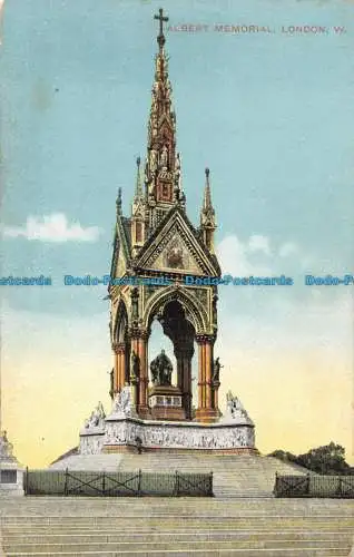 R091277 Albert Memorial. London. W. The Star Series. G.D. und D.L