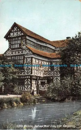 R091308 Little Moreton Hall and Moat von S. W. Congleton. Der Schraubenschlüssel Serie Nr.