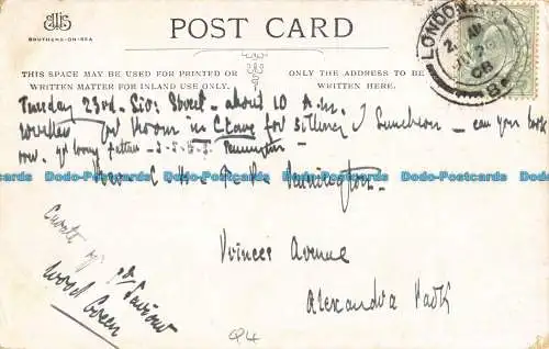 R0992907 Prittlewell. Southend on Sea. 1908