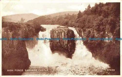 R093828 High Force. Barnard Castle. Valentinstag. Foto braun. Nr 87543