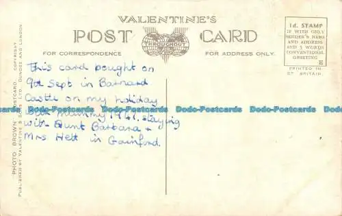 R093830 Blagrove House. Barnard Castle. Valentinstag. Foto Braun