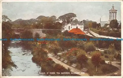 R091479 Banks o Doon Tea Gardens. Alloway. Ayr. Alex. D. Henderson. 1944