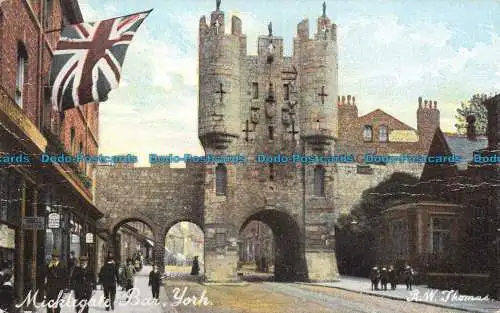 R091546 Micklegate Bar. York