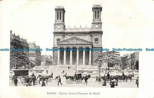 R093982 Paris. Eglise Saint Vincent de Paul