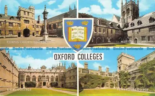 R092511 Oxford Colleges. Mehrfachansicht. Lachs. 1984