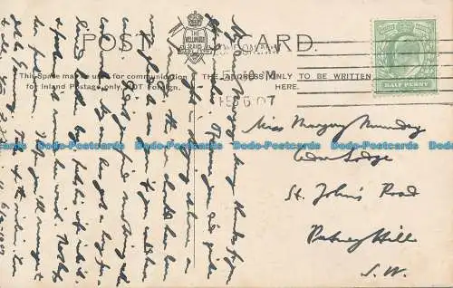 R094005 Der Steg mit Royal Sovereign. Sturm und Polden. Gummistiefel. 1907