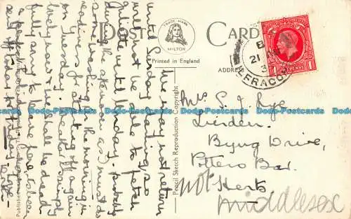 R091612 Old Maids Cottage. Lee. N. Devon. Milton. Bleistiftskizze. 1935