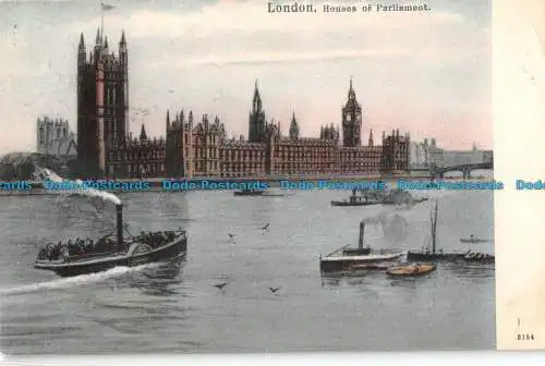 R094496 London. Houses of Parliament. 1904