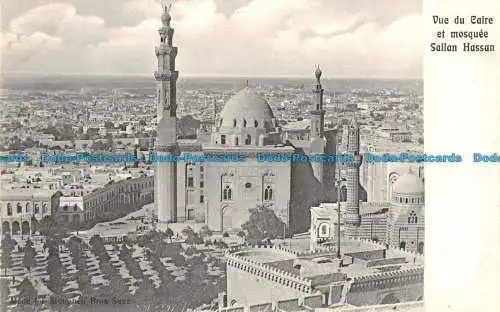 R094775 Vue du Caire et Mosquee Sallan Hassan