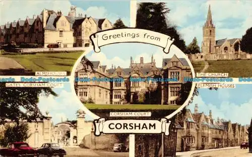 R094845 Grüße aus Corsham. Mehrfachansicht. Harvey Barton