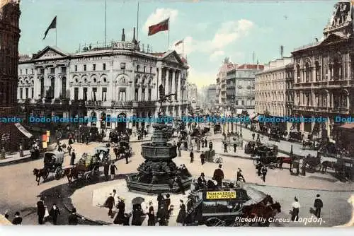 R094427 Piccadilly Circus. London. 1908