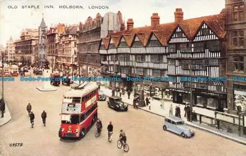 R094445 Old Staple Inn. Holborn. London. Valentinstag. Valesque. 1948