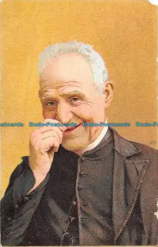 R094936 Alte Postkarte. Ein alter Mann Porträt