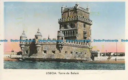 R094478 Lissabon. Torre de Belem. Torres