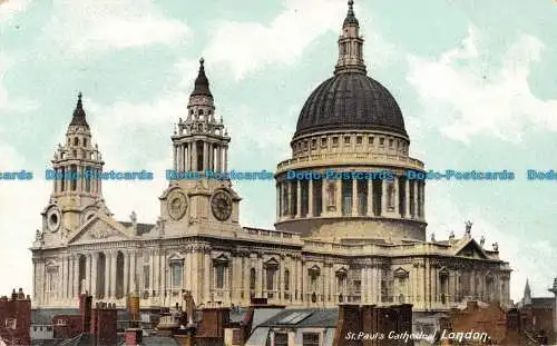 R095297 St. Pauls Cathedral. London. Smith. 1905