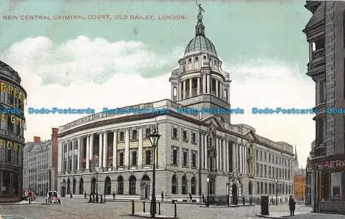 R095321 Neues Zentrales Strafgericht. Old Bailey. London. Der Stern