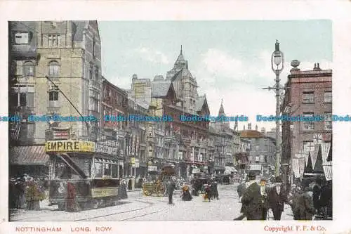 R095343 Nottingham. Lange Reihe. F. F. und Co